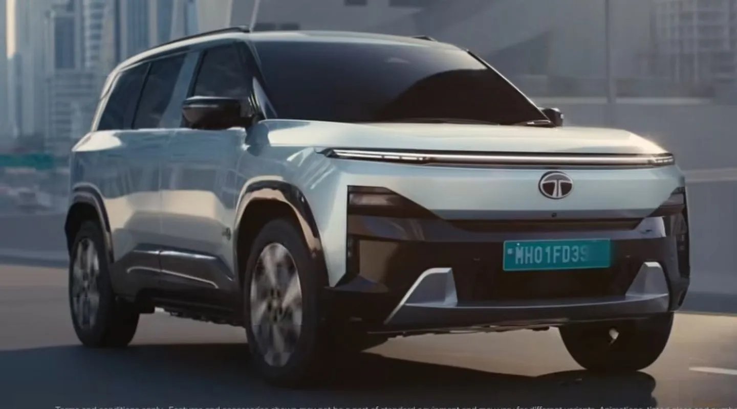 Tata Sierra EV Exterior Fully Revealed Ahead Of Debut