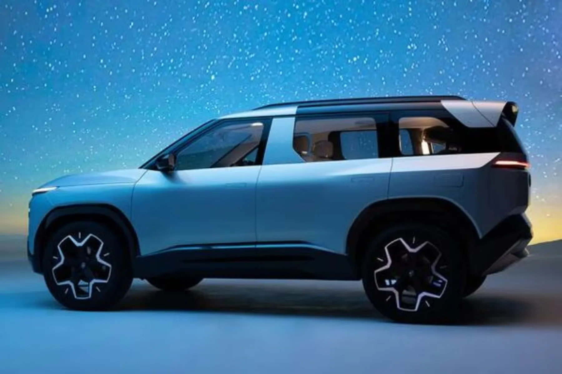 Tata Sierra EV Side Profile