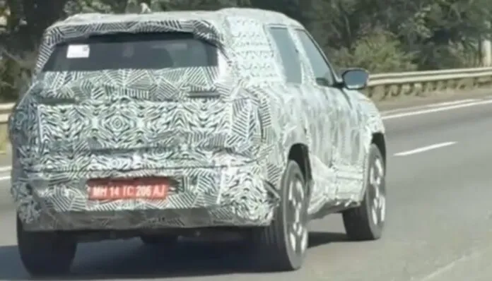 Tata Sierra EV Spied Testing Ahead Of Launch