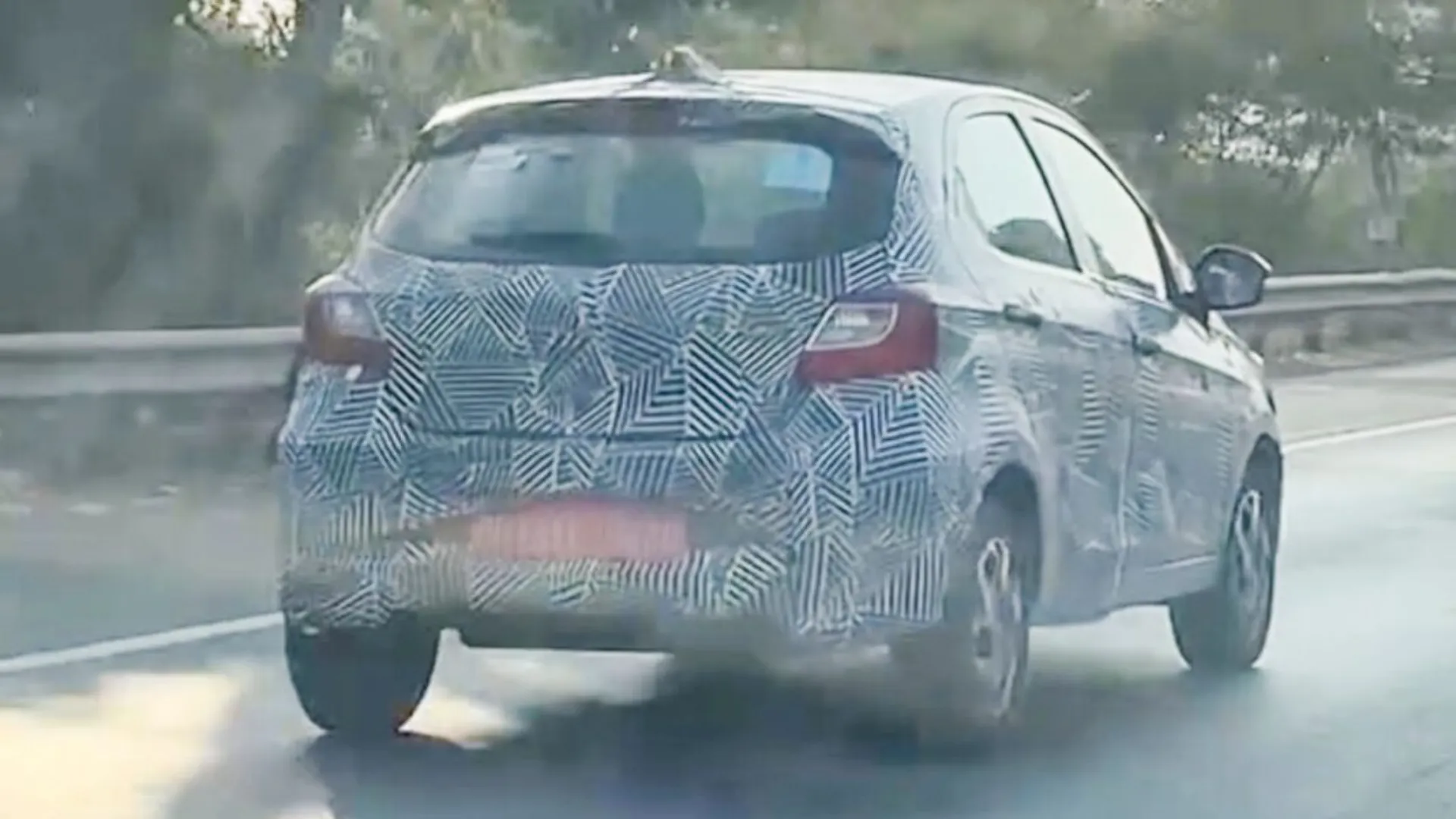 Tata Tiago EV 2026 Facelift Spy Shots