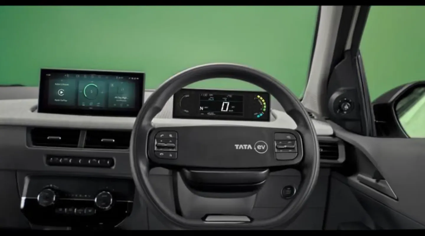 Tata Unveils 2026 Tiago EV Facelift Interior Ahead Of May 28 Launch