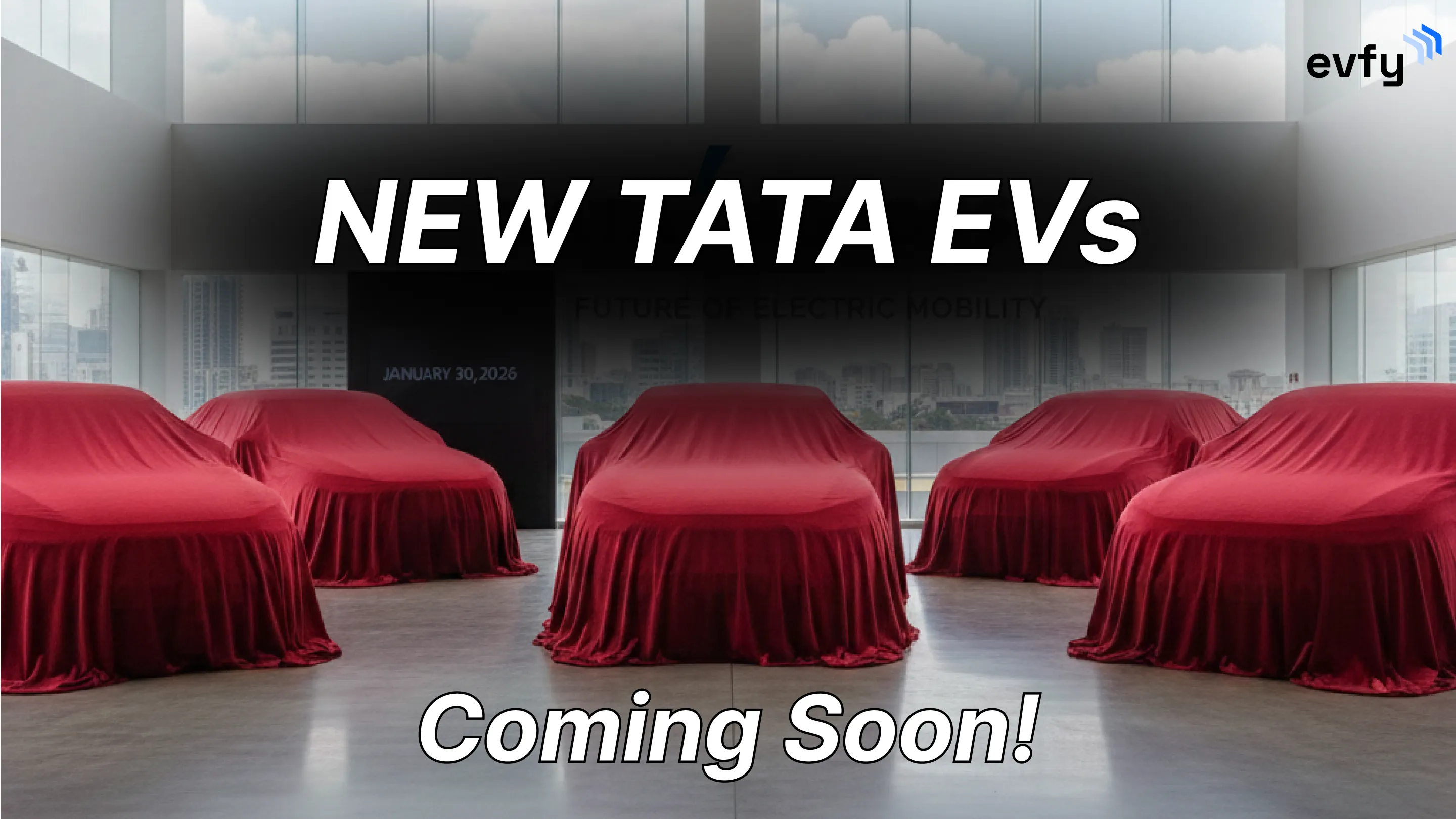 Tata to Launch 5 New EVs in 2026 — Punch Facelift, Sierra EV and More!