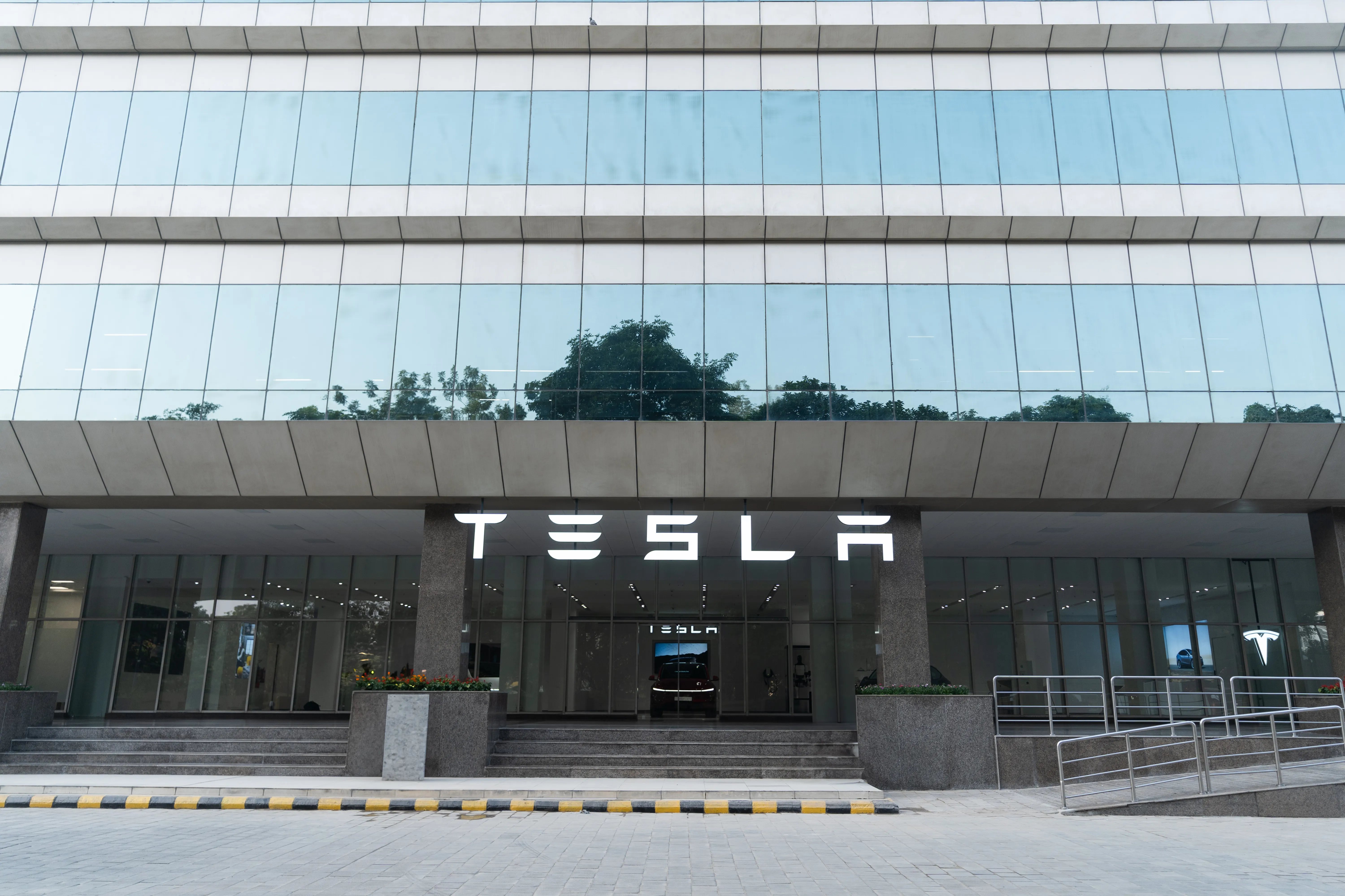 Tesla Announces First All-in-One Tesla Center in Gurugram