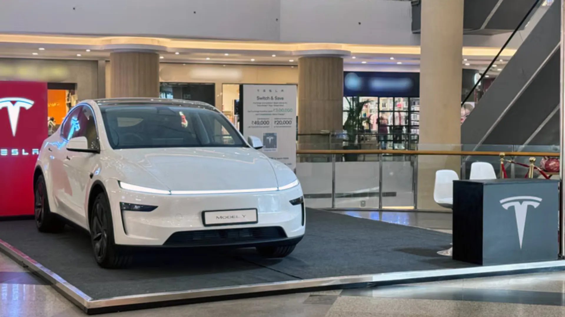 Tesla Launches First Punjab Pop-up in Ludhiana with Model Y Showcase!