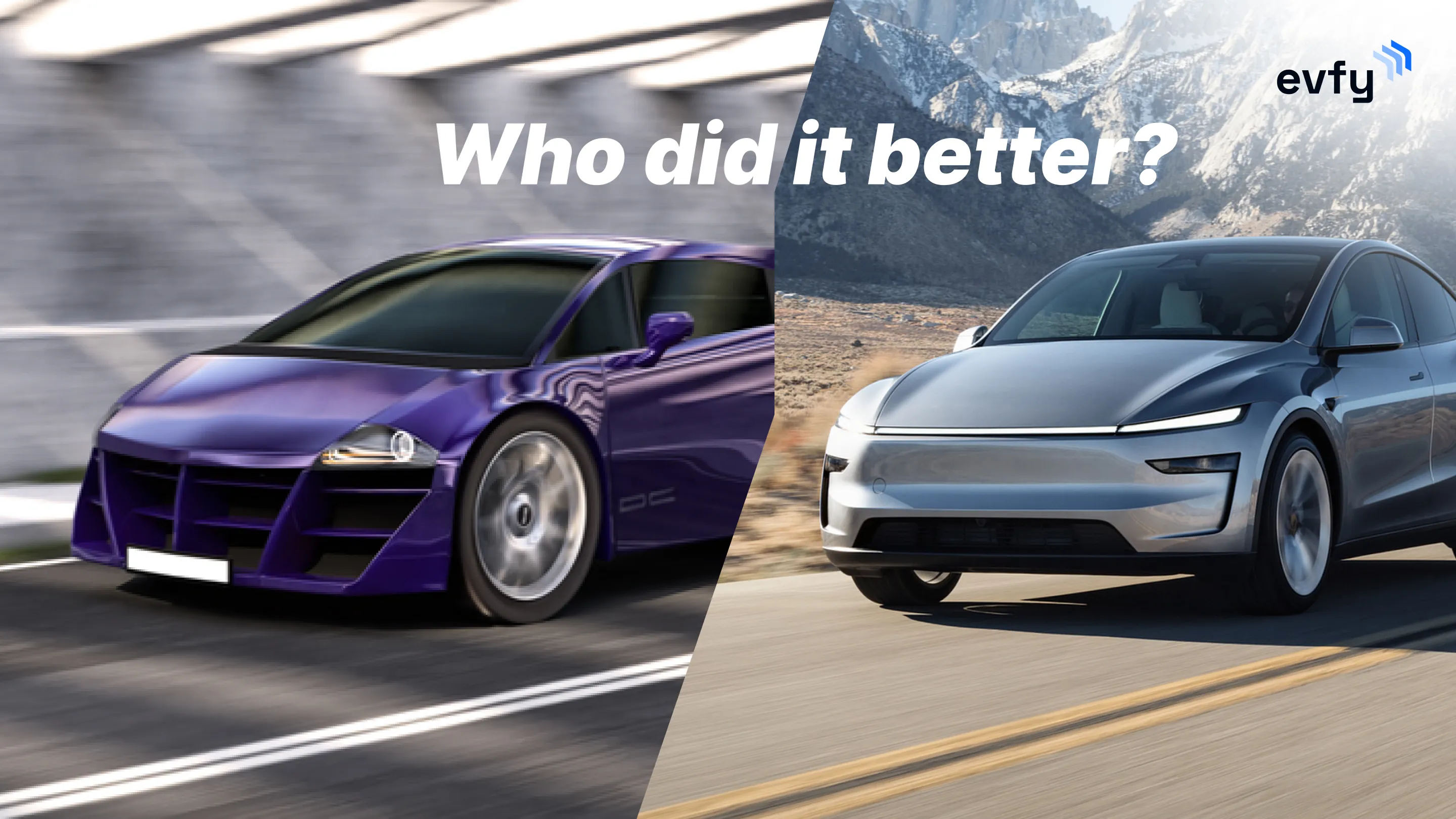 Who did it better? Tarzan The Wonder Car or Tesla Model Y