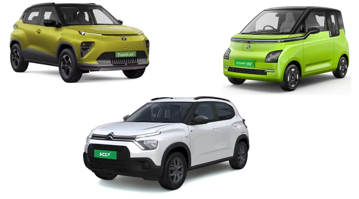 Top 5 Most Affordable Electric Cars You In India