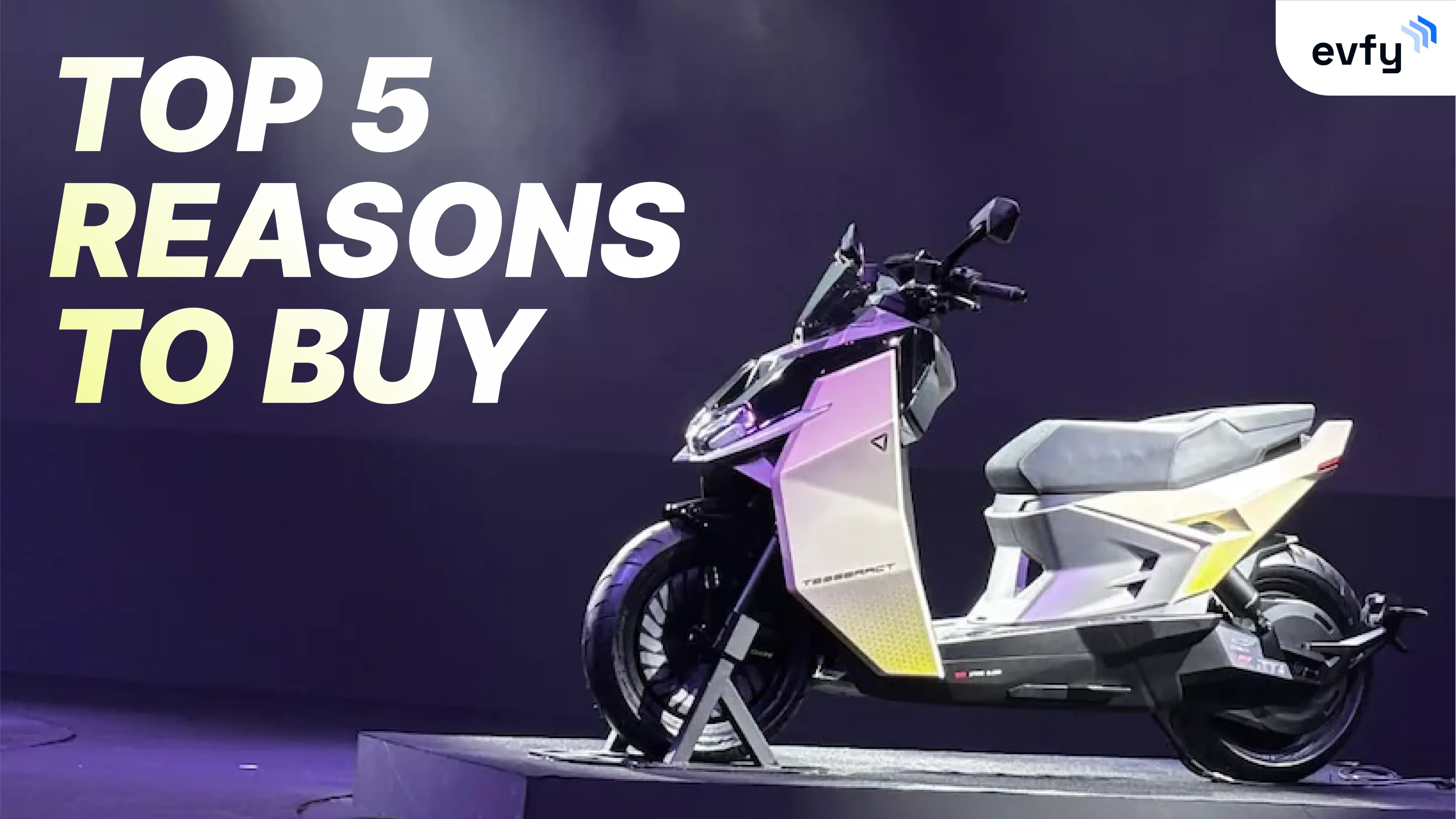 Top 5 Reasons to Buy Ultraviolette Tesseract Electric Scooter