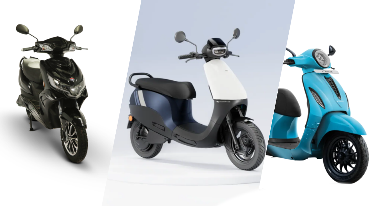 Top Electric Scooters Under 1 Lakh