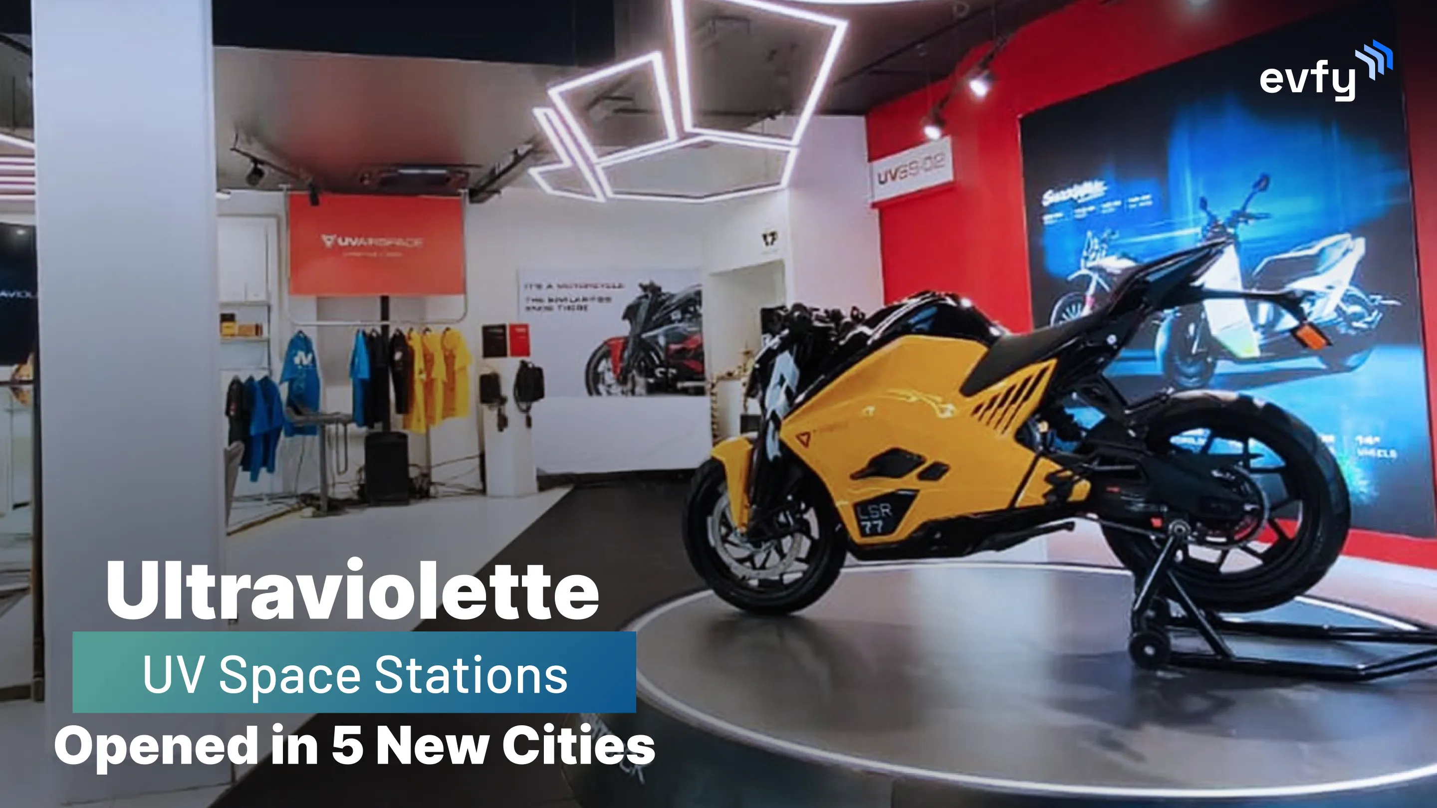 Ultraviolette Opens Five New Experience Centers Across India