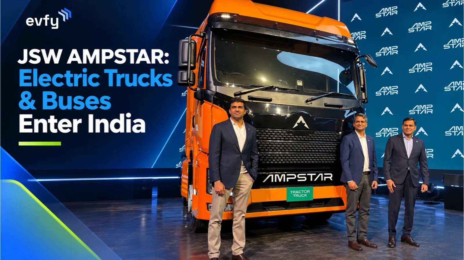 AMPSTAR electric bus by JSW Greentech