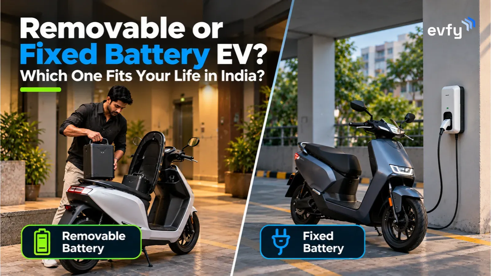 Removable or Fixed Battery EV: Which One Fits Your Life in India?