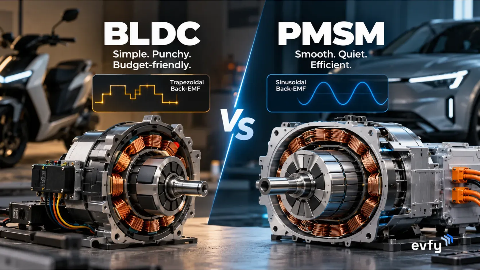 BLDC vs PMSM Motors: What EV Buyers Should Know
