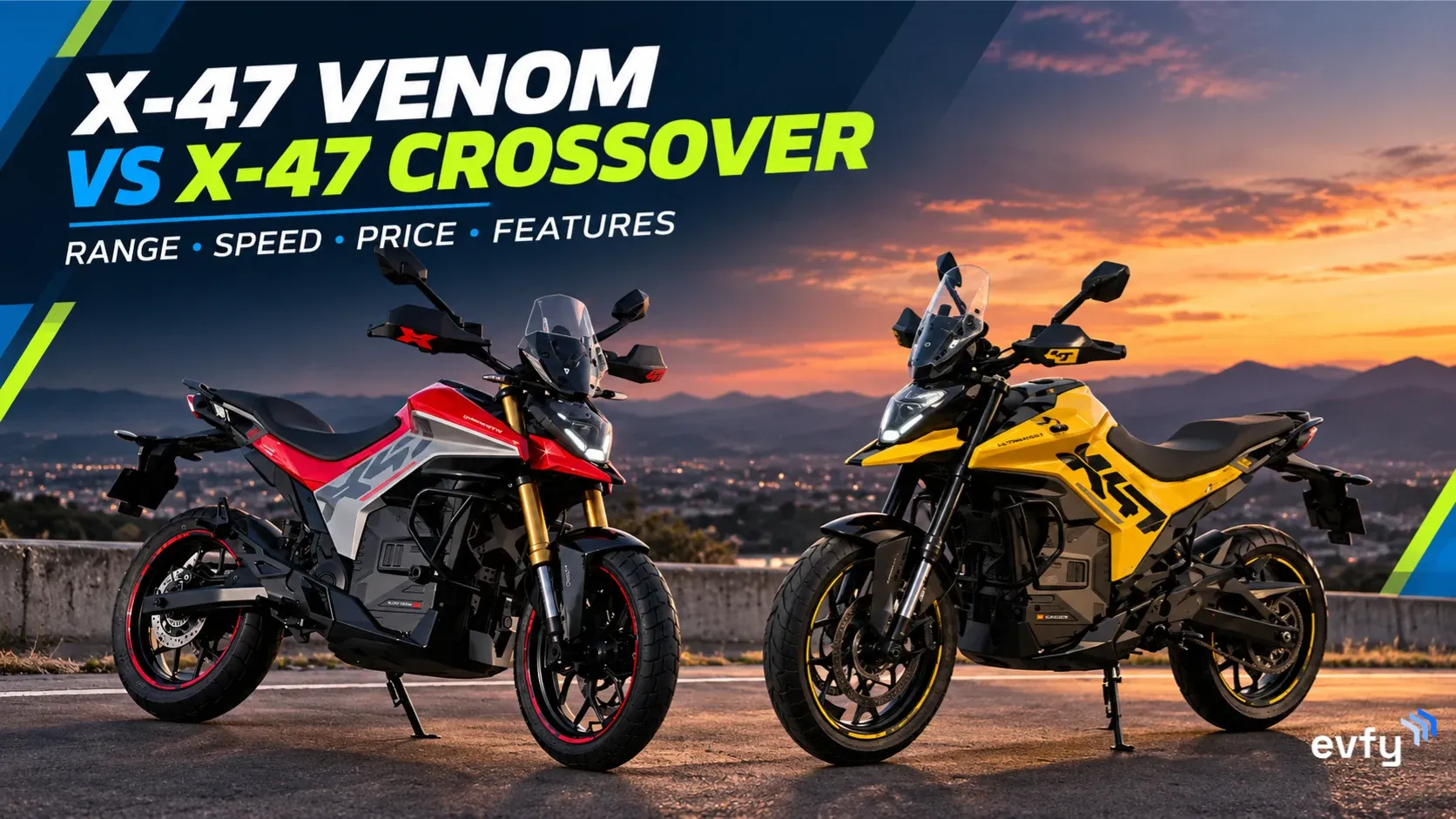 Ultraviolette X-47 Venom vs X-47 Crossover: Specs, Variants, Price and Which One Wins