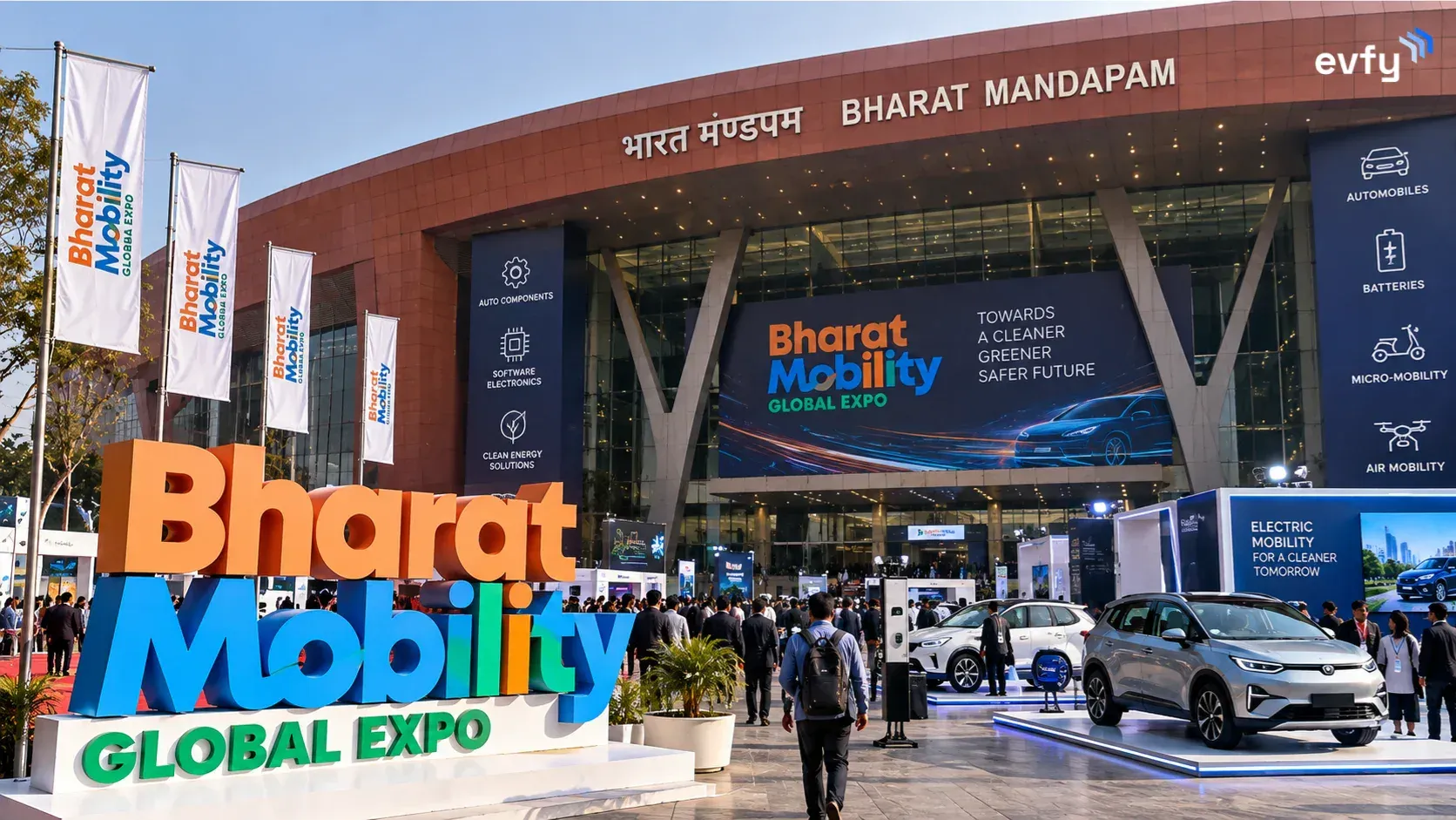 Bharat Mobility Expo 2027 Dates Confirmed: Third Edition Returns to New Delhi From 4 to 9 February at Two Named Venues