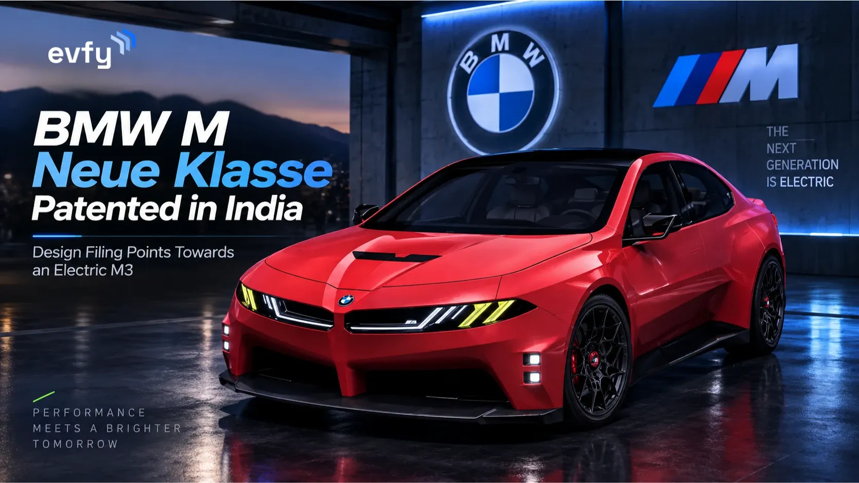 BMW M Neue Klasse Patented in India: Design Filing Points Towards an Electric M3