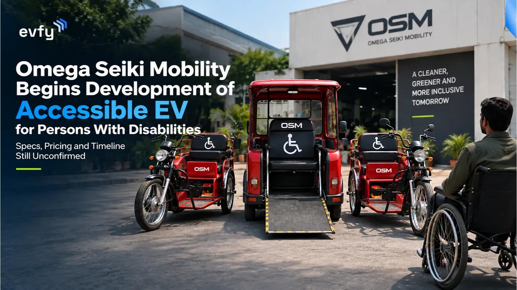 Omega Seiki Mobility Begins Development of Accessible EV for Persons With Disabilities: