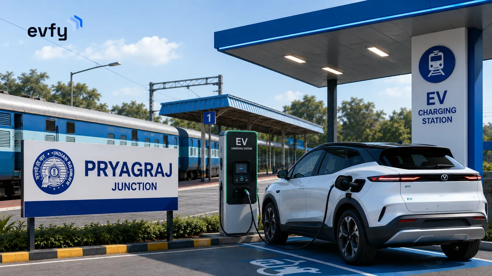 Indian Railways Plans EV Charging Stations
