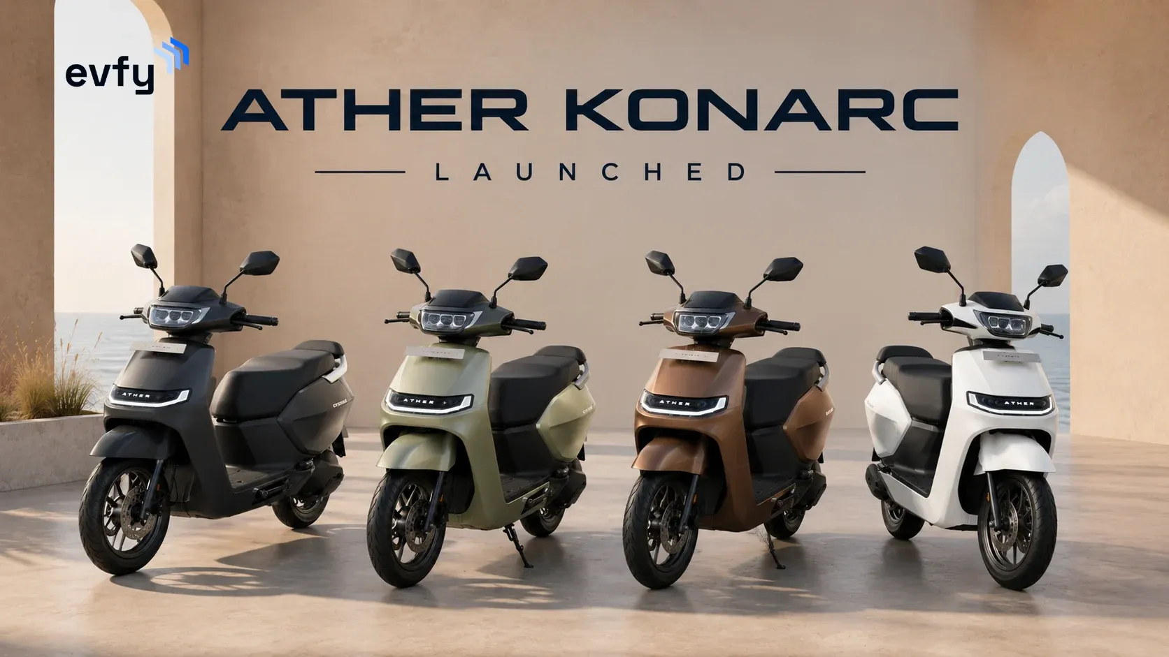 Ather Konarc Launched: Full Price List, Range, Features and Delivery Dates