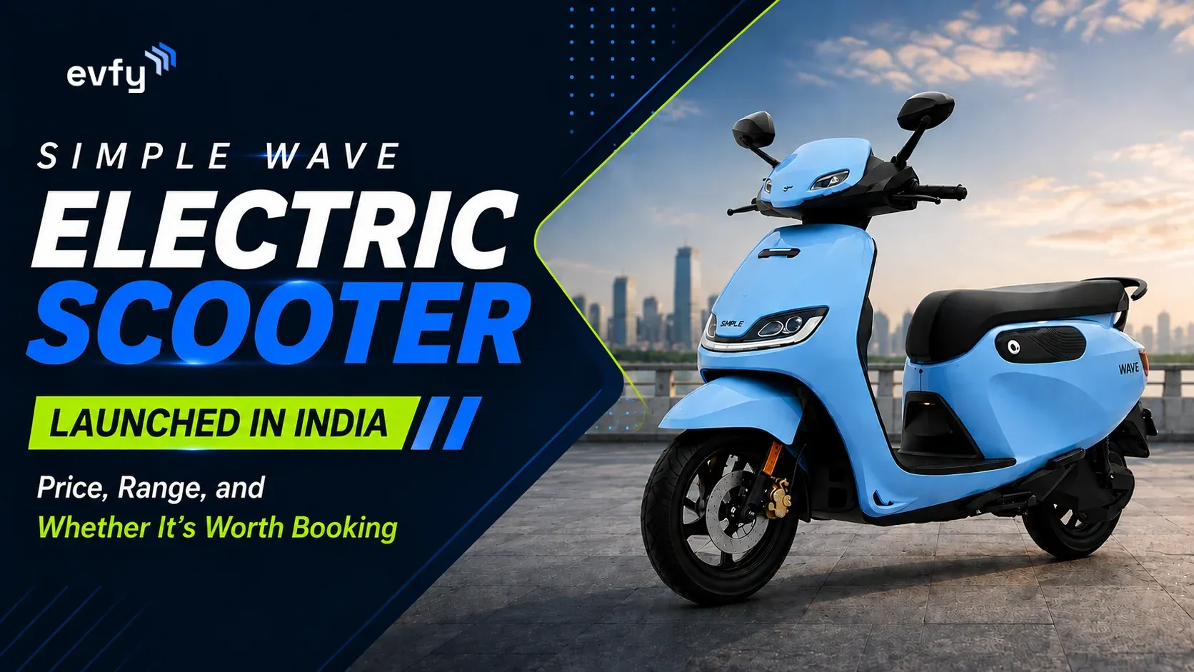 Simple Wave Electric Scooter Launched in India: Price, Range, and Whether It's Worth Booking