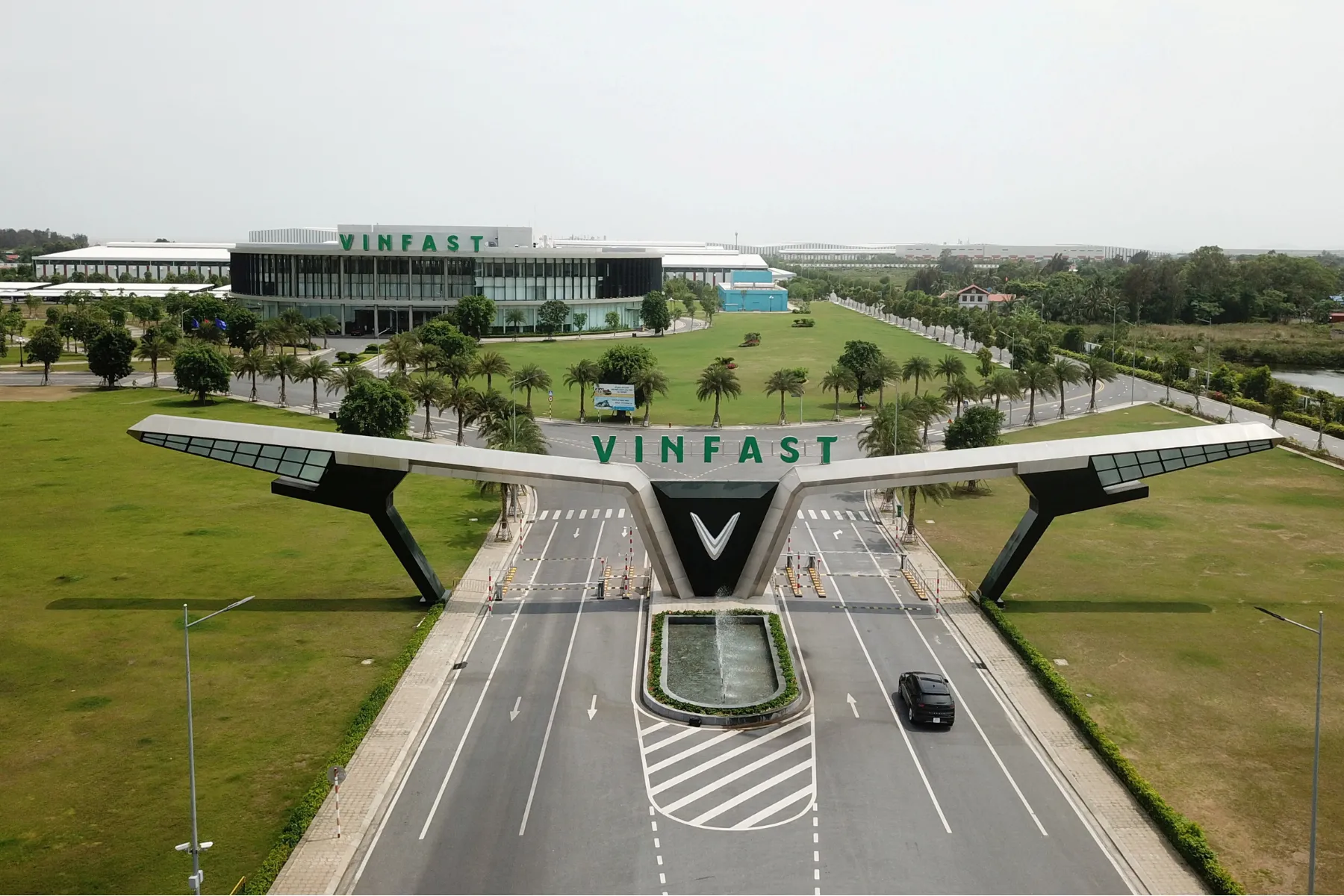 VinFast Manufacturing Plant on Cat Hai Island