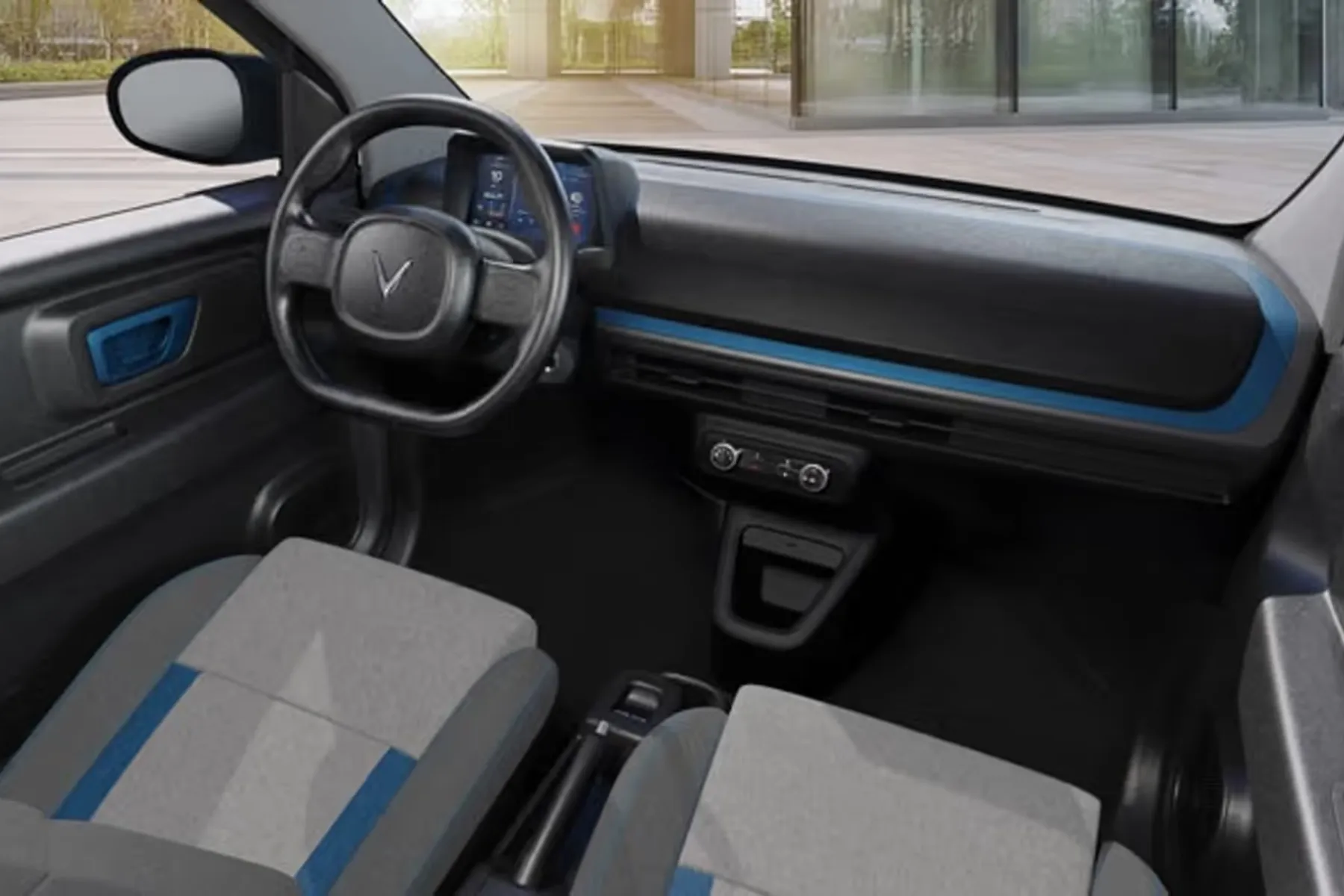 VinFast Minio Green EV Interior