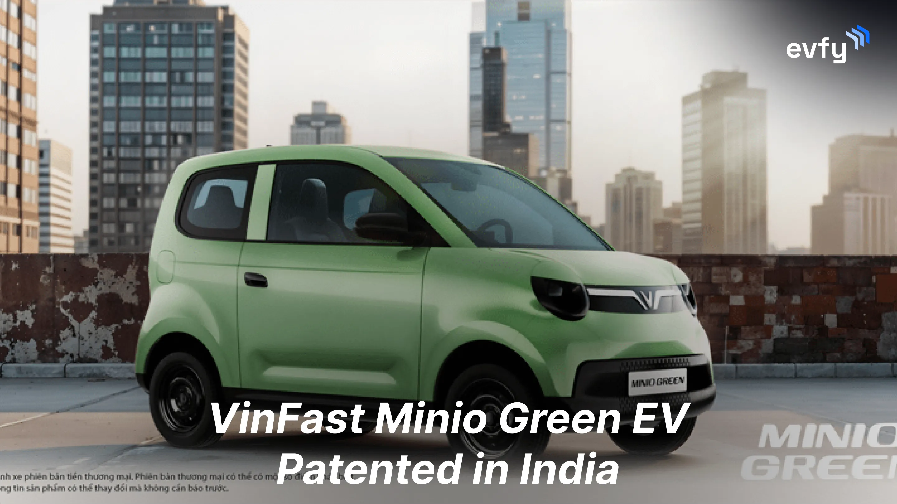 VinFast Minio Green EV Patented in India – Compact 2-Door Electric Car with 170 km Range