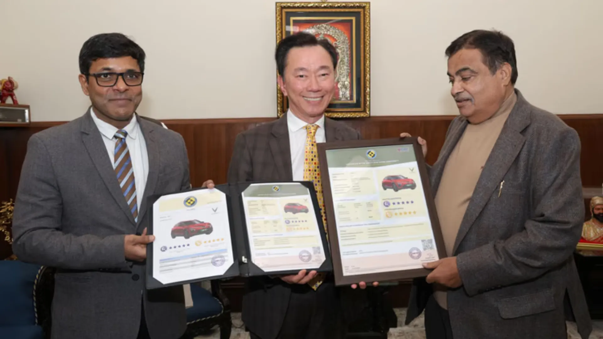 VinFast Secures 5-Star Bharat NCAP Rating for VF6 and VF7