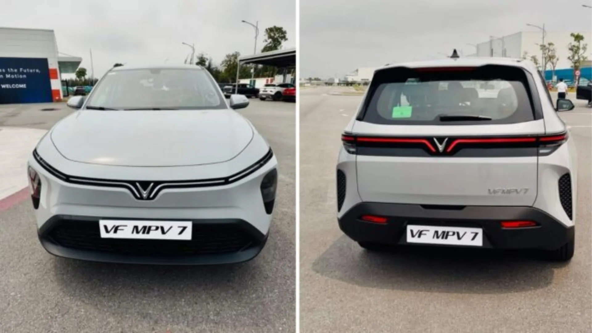 VinFast VF MPV 7 - Front and Rear