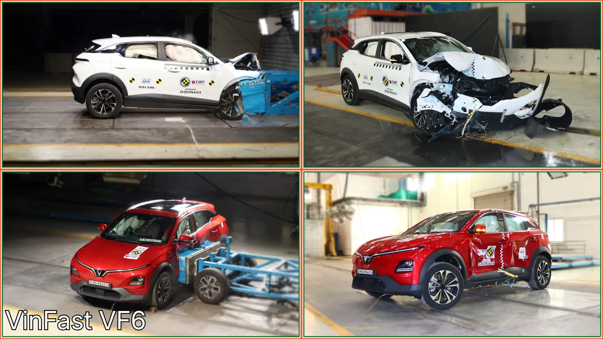 VinFast VF6 BNCAP Safety Test - Gets 5-Star Rating