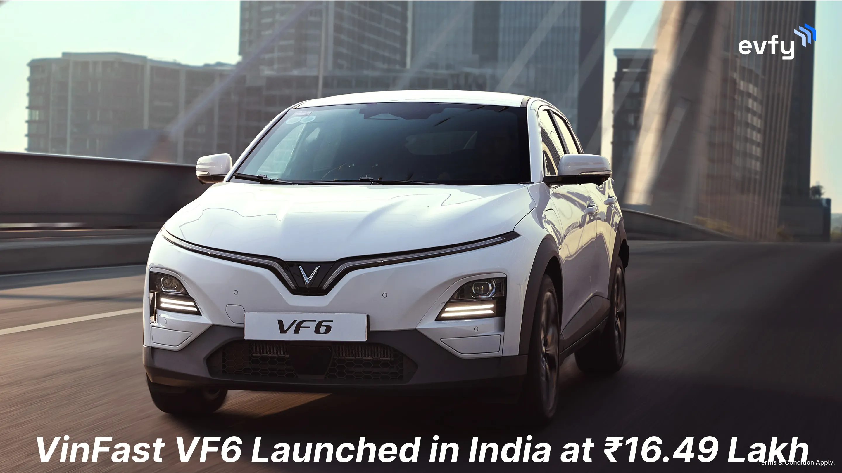 VinFast VF6 Launched in India at ₹16.49 Lakh — Price, Specs, Design, Features, and More