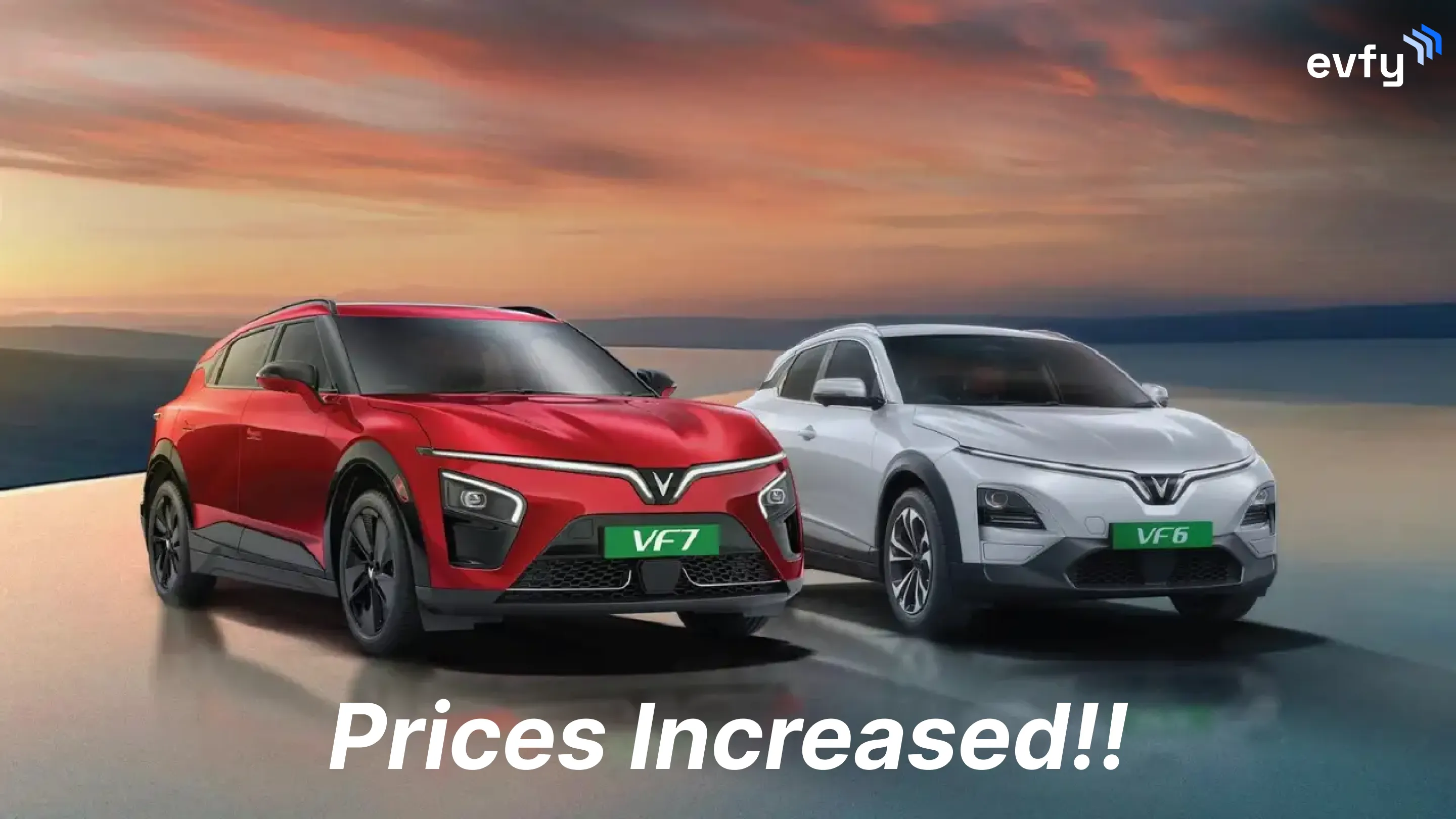 VinFast VF6, VF7 Prices Increased After Introductory Period Ends