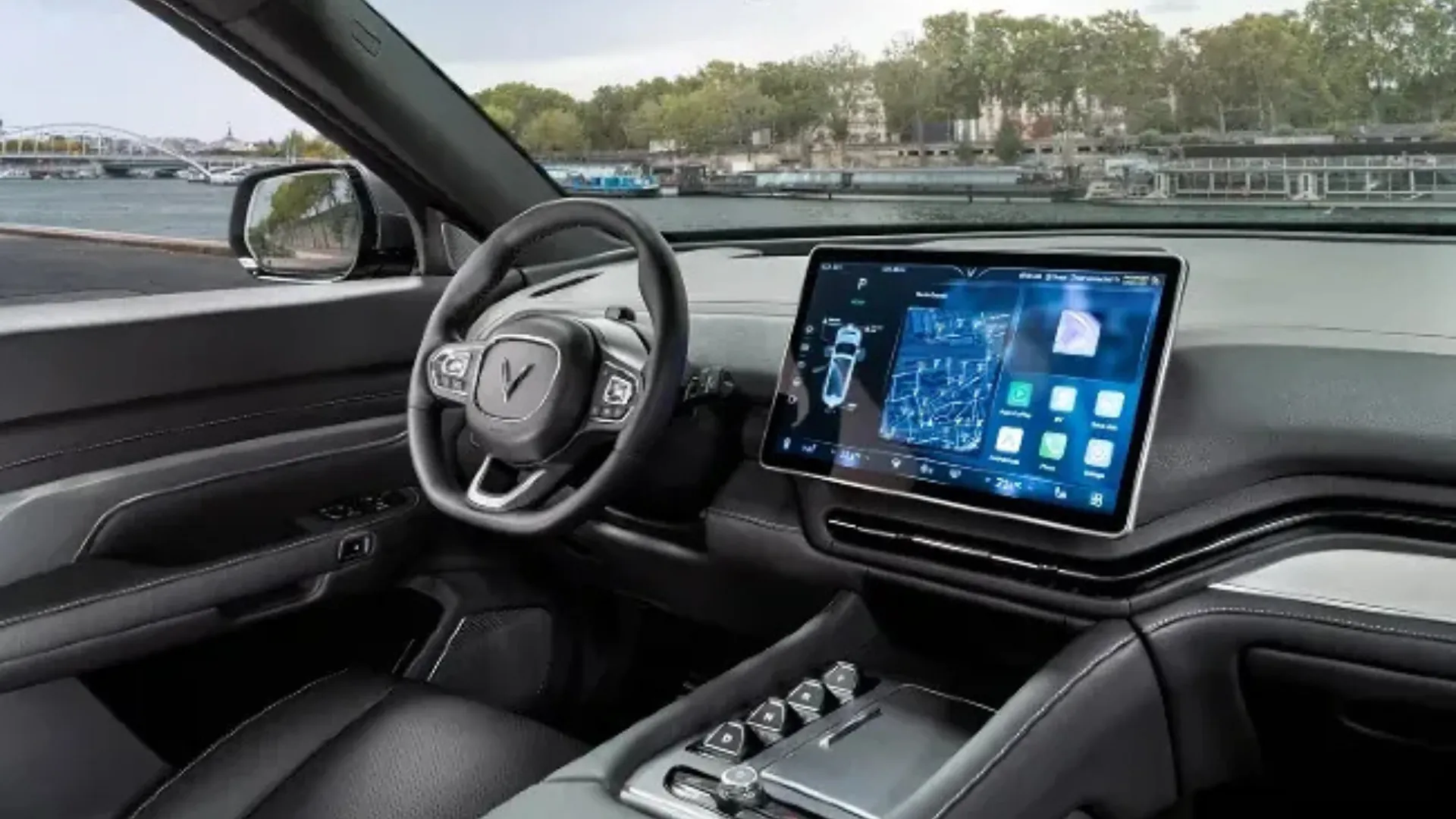 VinFast VF9 - 7-Seater Electric SUV - interior and dashboard