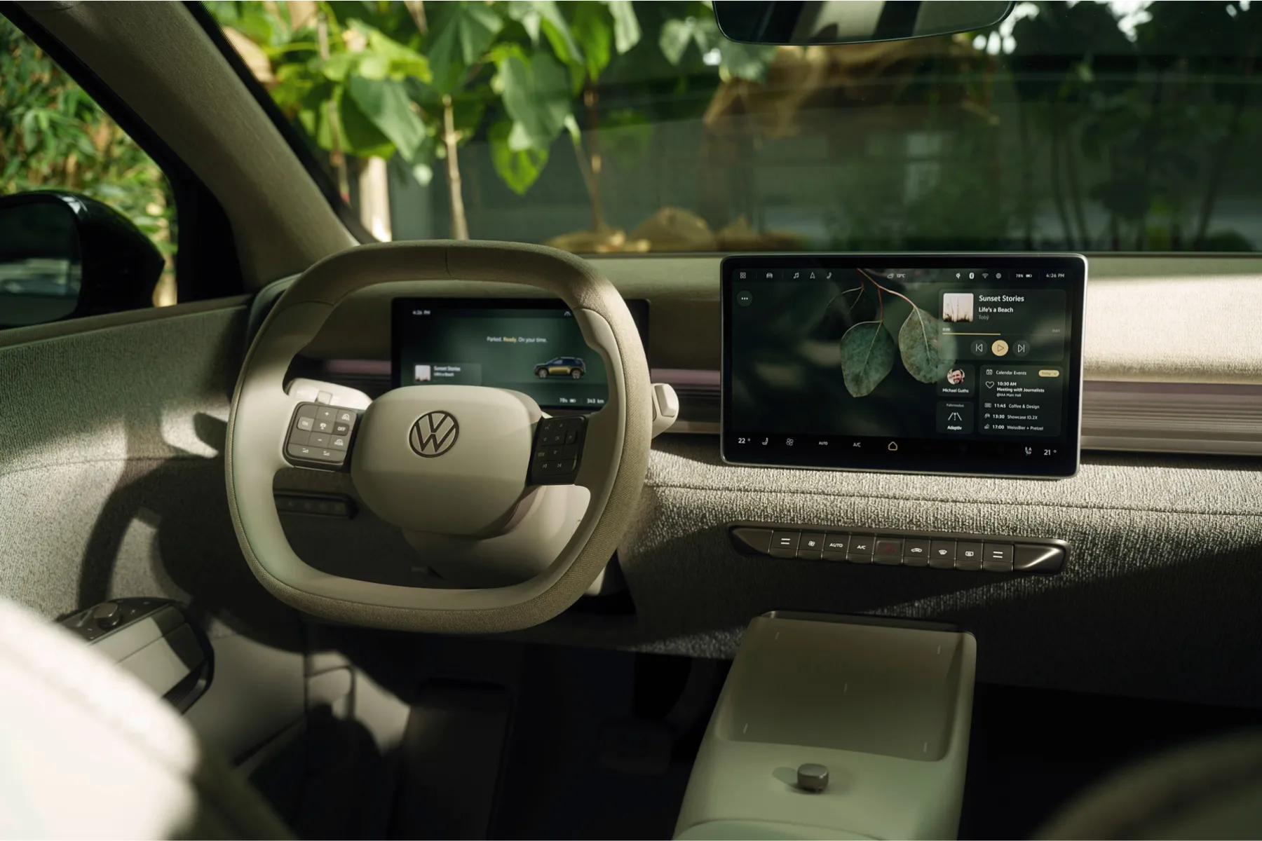 Volkswagen ID.CROSS Concept - Interior Screen and Design
