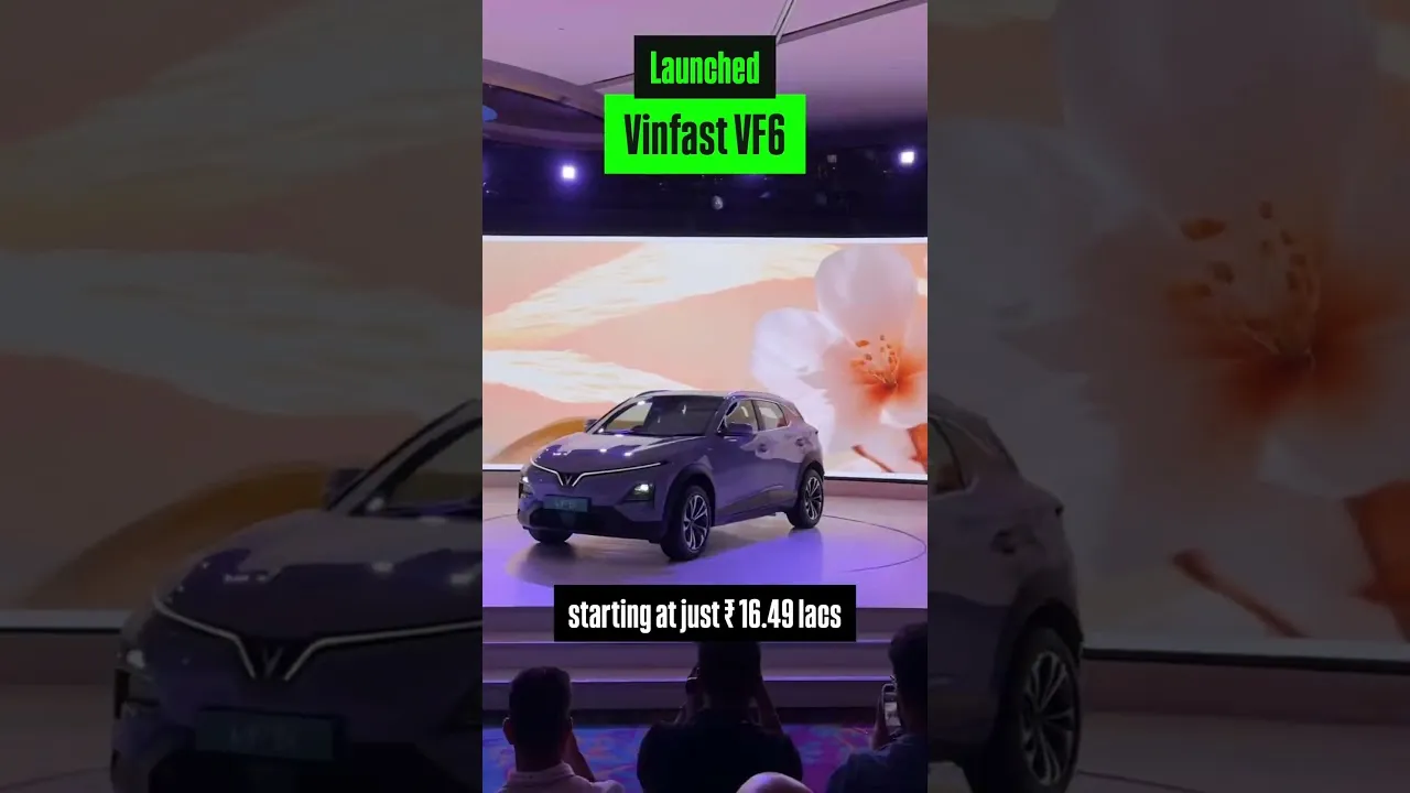 Vinfast VF6 launched at just ₹16.49 lacs @VinFastIndia
