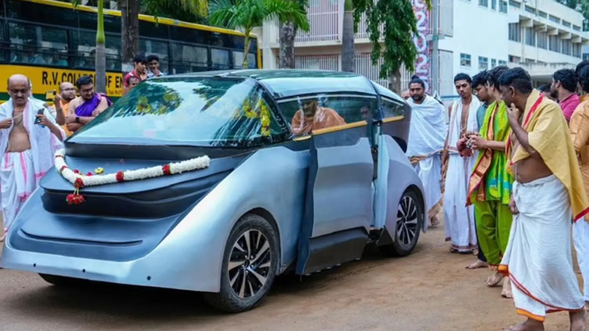 WIRIN Unveiled - India’s First Driverless Car By Wipro, IISc, and RV College