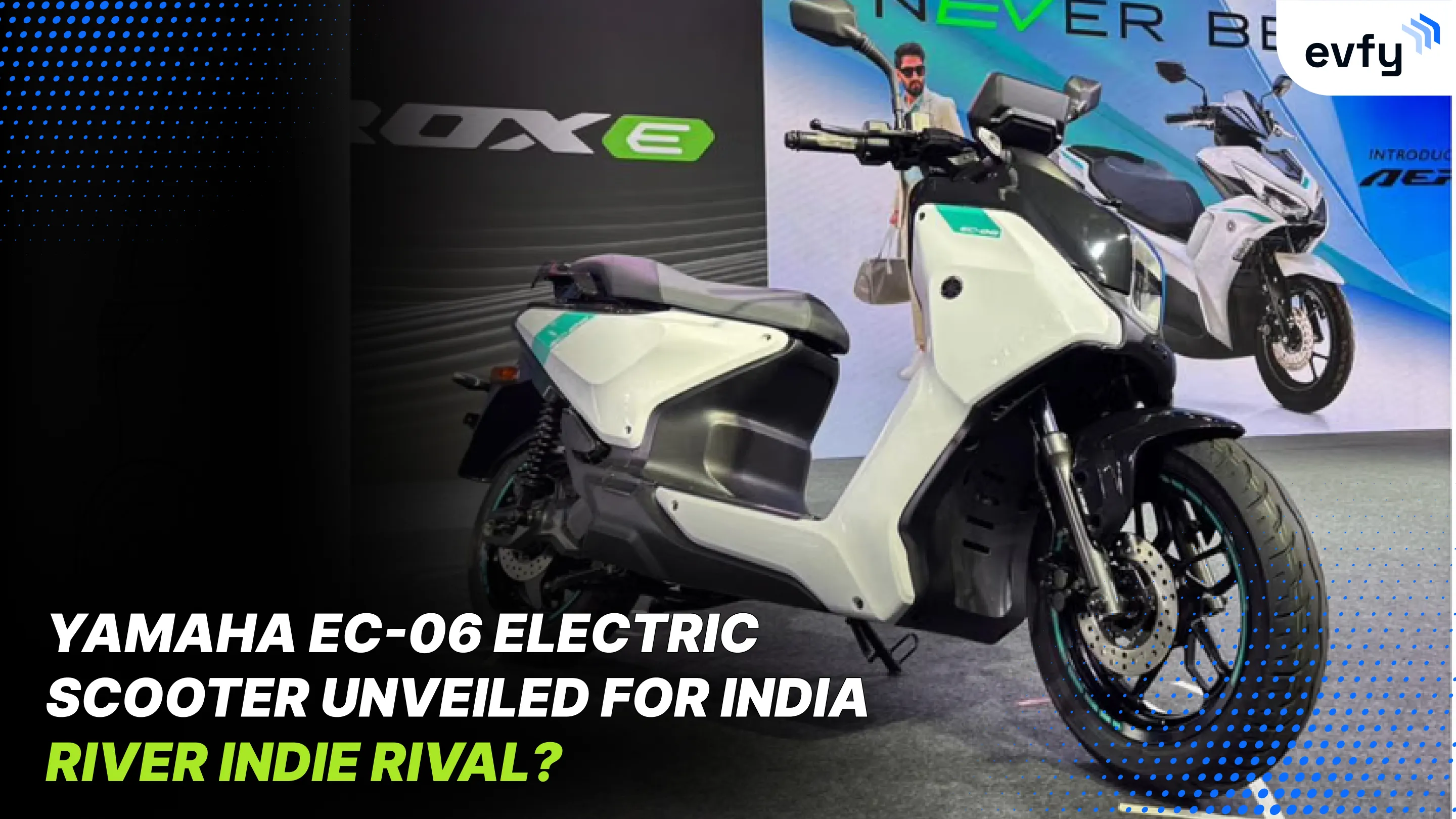 Yamaha EC-06 Electric Scooter Unveiled for India — River Indie Rival?
