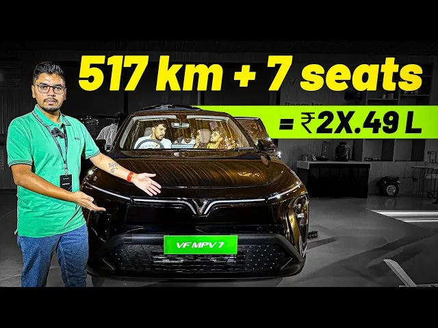 ₹24.49 Lakh में 7-Seater Electric MPV?! VinFast VF MPV 7 Will Shock India 😳⚡