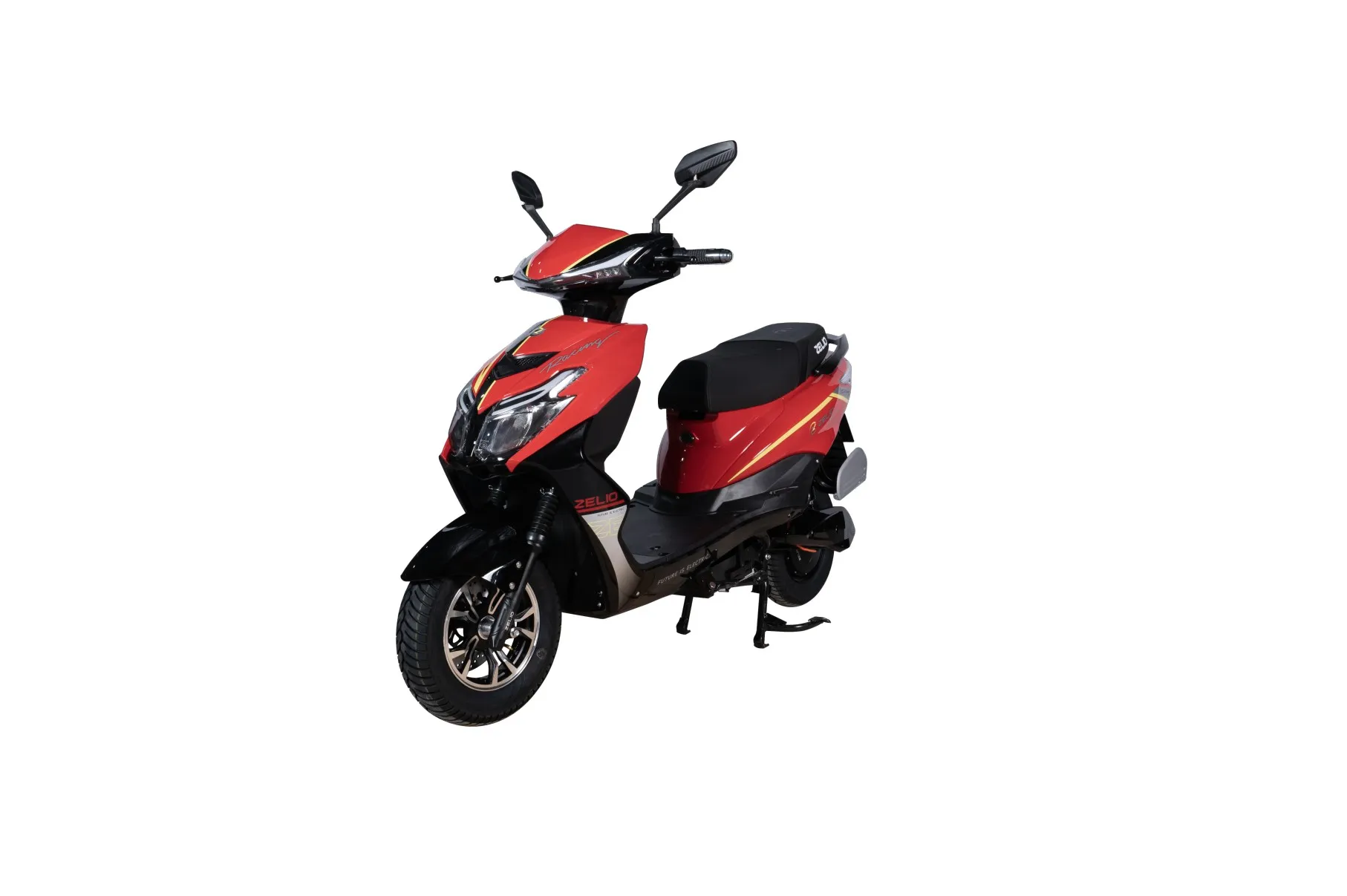 Zelio E Mobility Gracyi Scooter_Red image