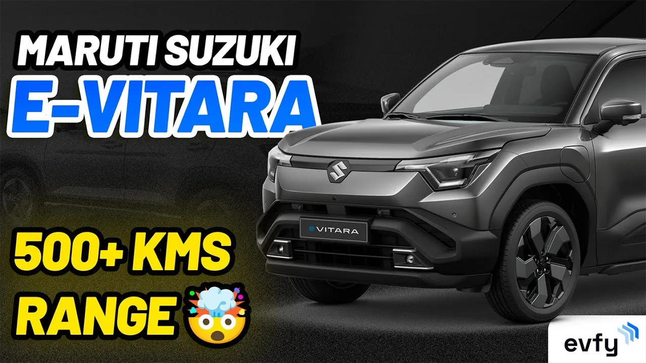 Maruti Suzuki e Vitara EV Revealed I Price, Range, Features I Bharat Mobility Global Expo 2025