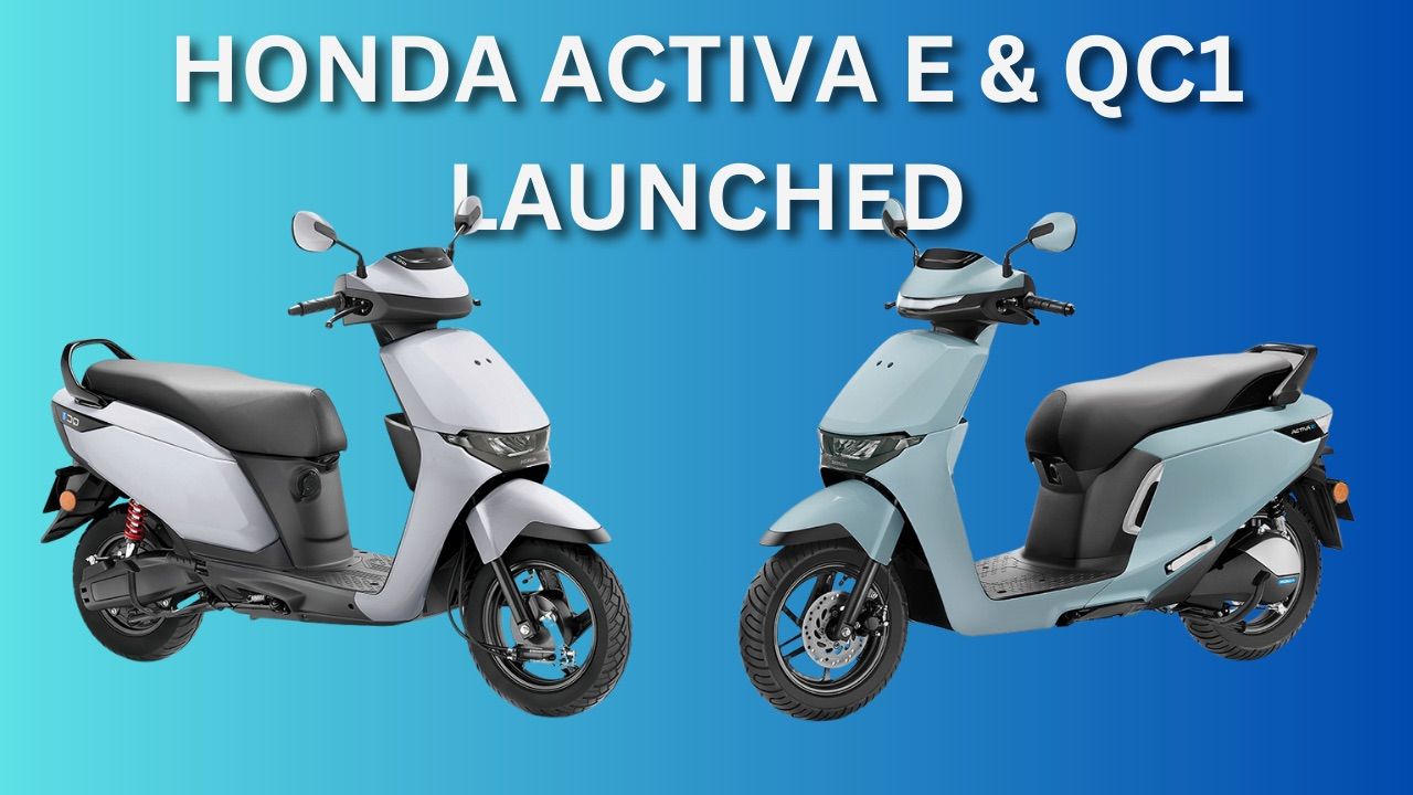 Honda Launches Activa E & QC1: Price, Range, and Features