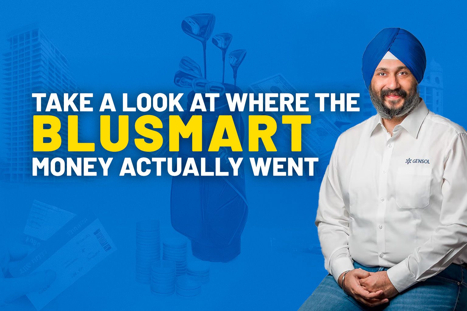 BluSmart EV Fund Misuse: DLF Camellias, Golf Sets & More