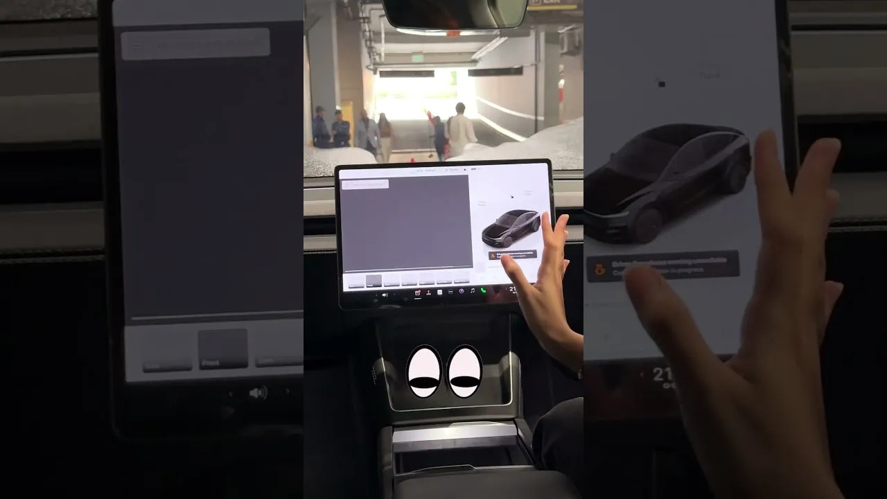 Every Camera on Tesla Model Y - Here's what they see!  #TeslaModelY #EVFY