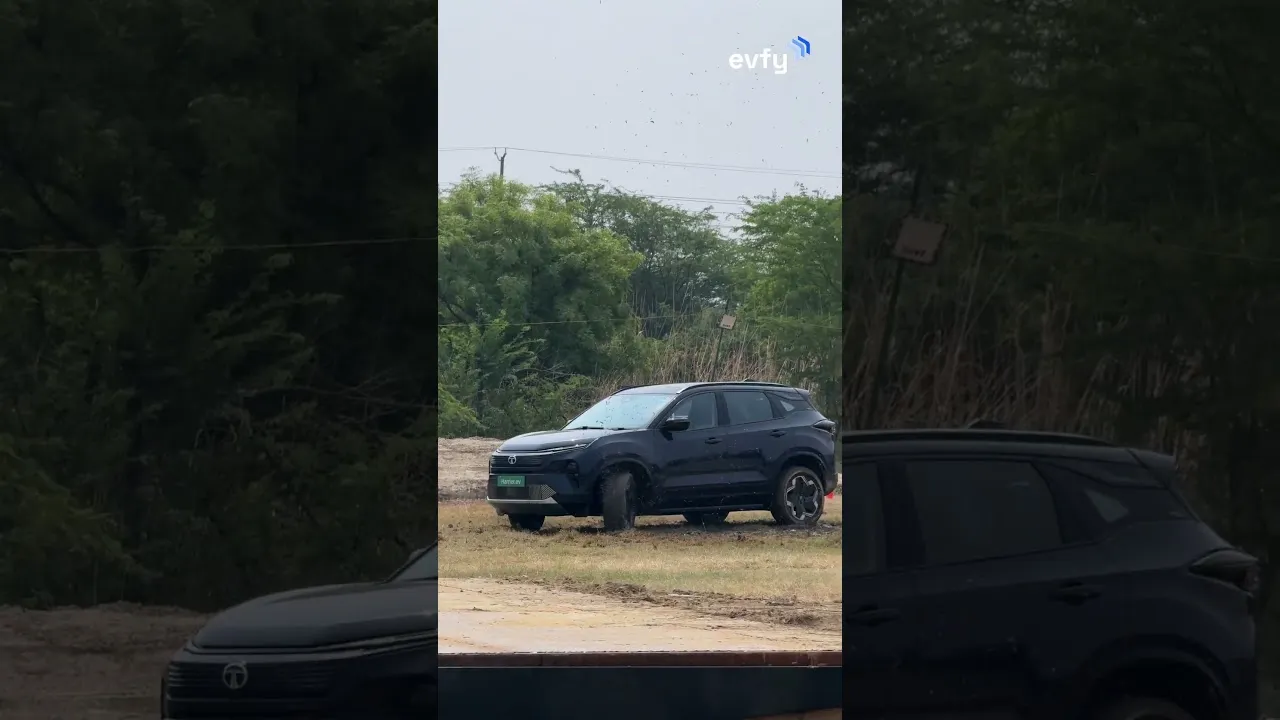 Harrier.ev Owns the Track! #QuadDay @BIC 🏁⚡Performance, presence & pure EV energy #EVFY #HarrierEV