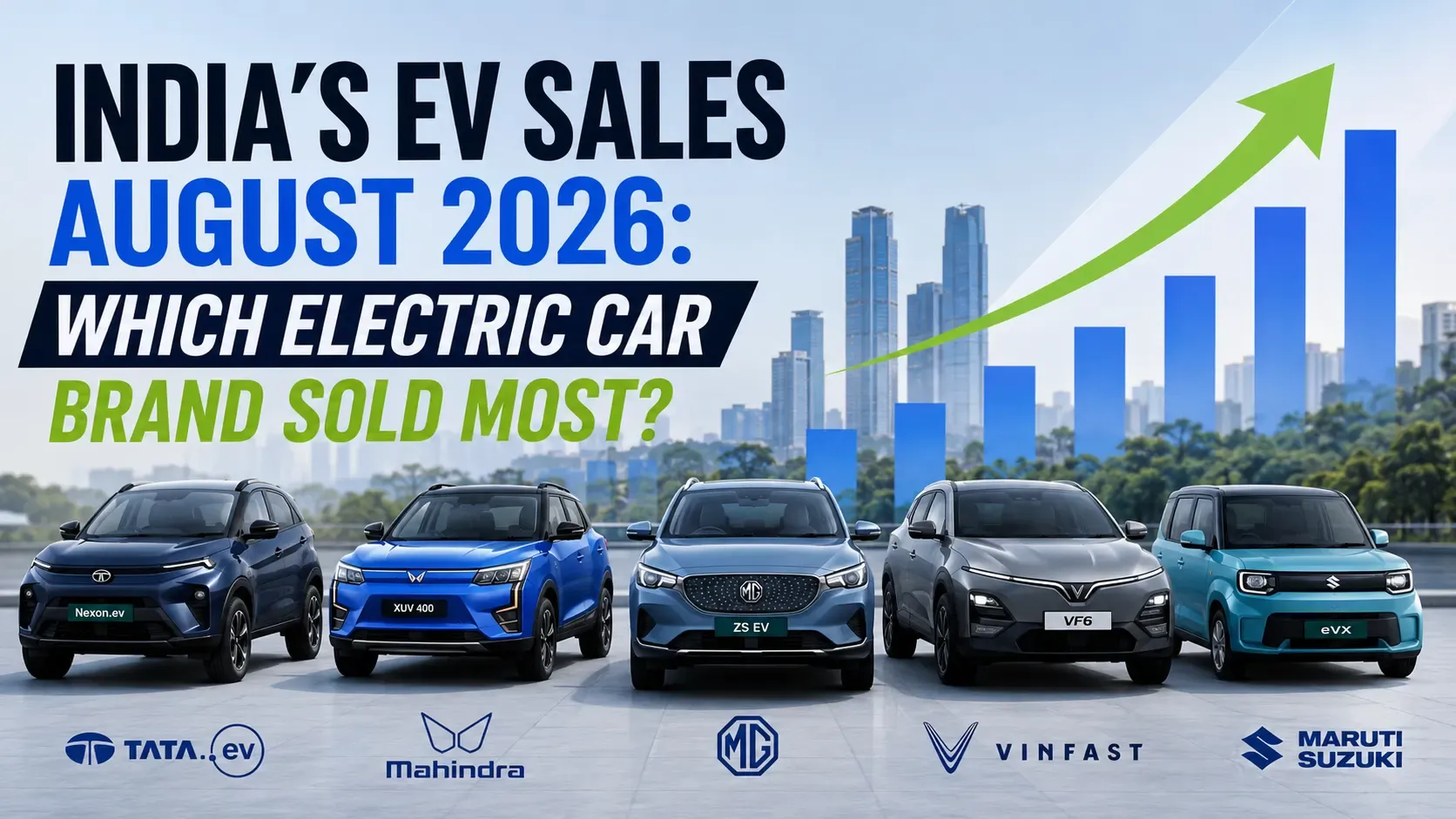 Indian Electric 4-Wheeler Sales August 2026