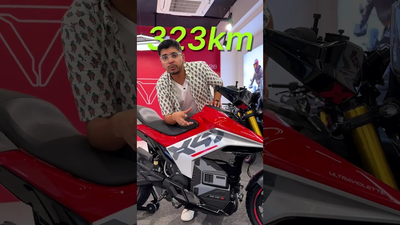 Meet Ultraviolette X47, India's first and ONLY bike with ADAS!