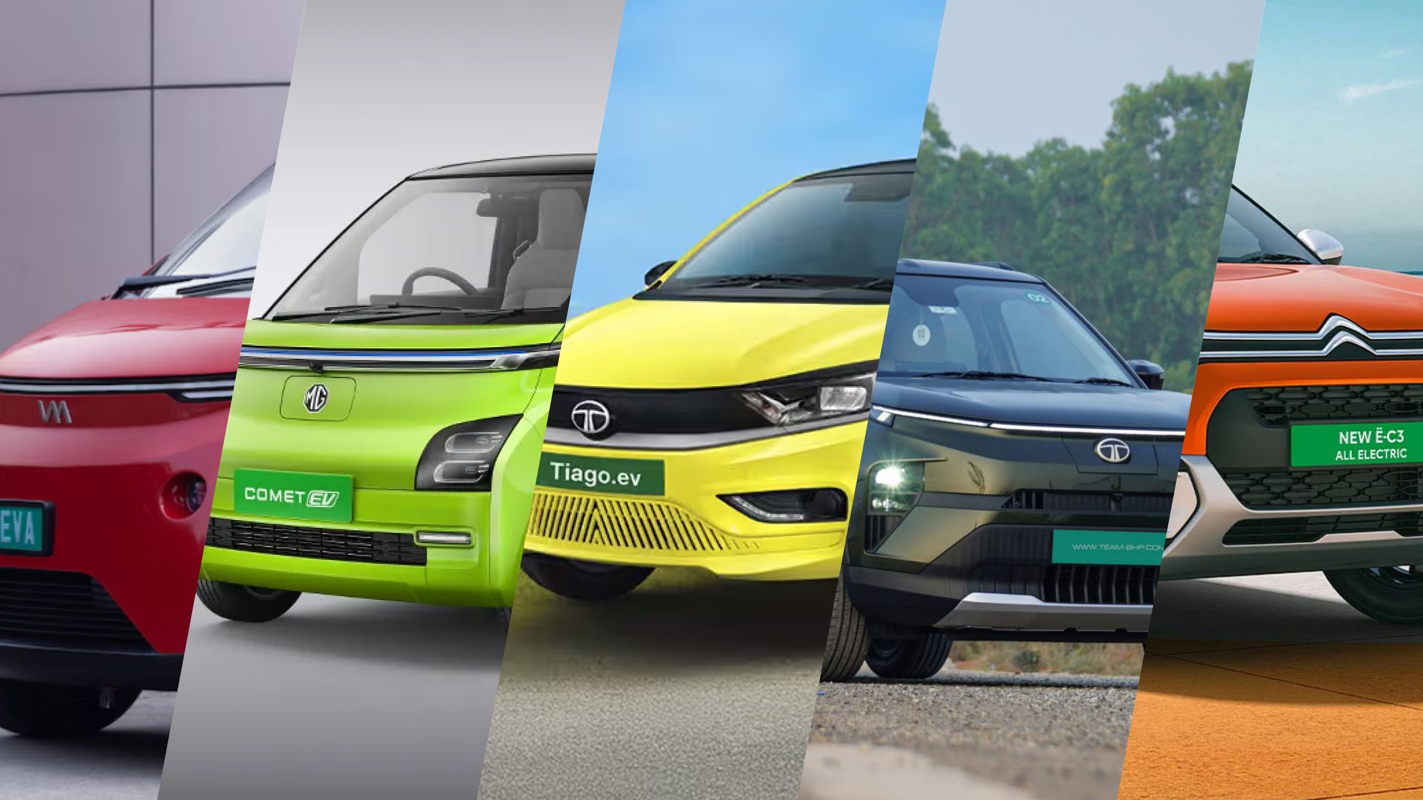 A List of the Cheapest EVs that You Can Get in India