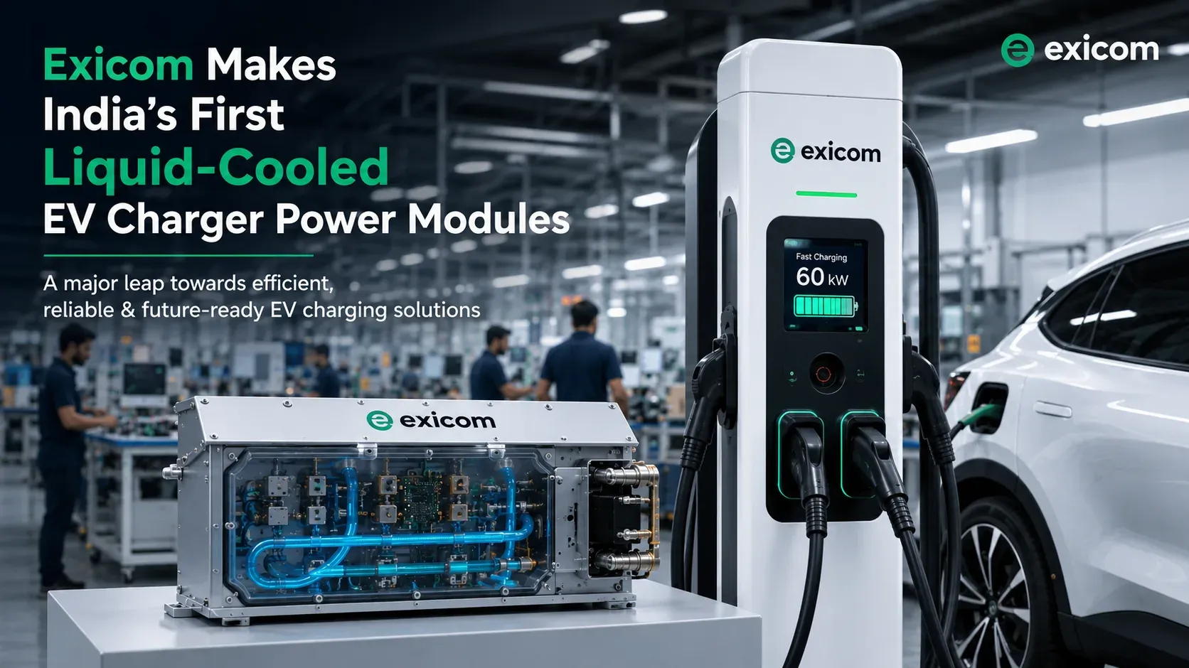 exicom ev charging stations