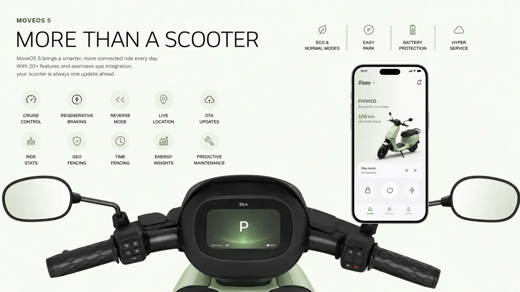 Ola S1 Z electric scooter features