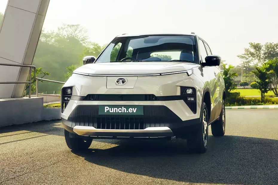 Front of the newly launched Tata Punch ev