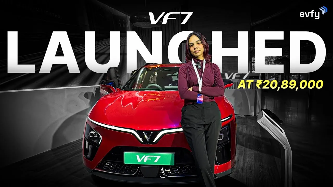 Vinfast VF7 Walkaround | At just ₹20.89 lacs | The Vietnamese Auto Giant finally in India 🇮🇳 | Evfy
